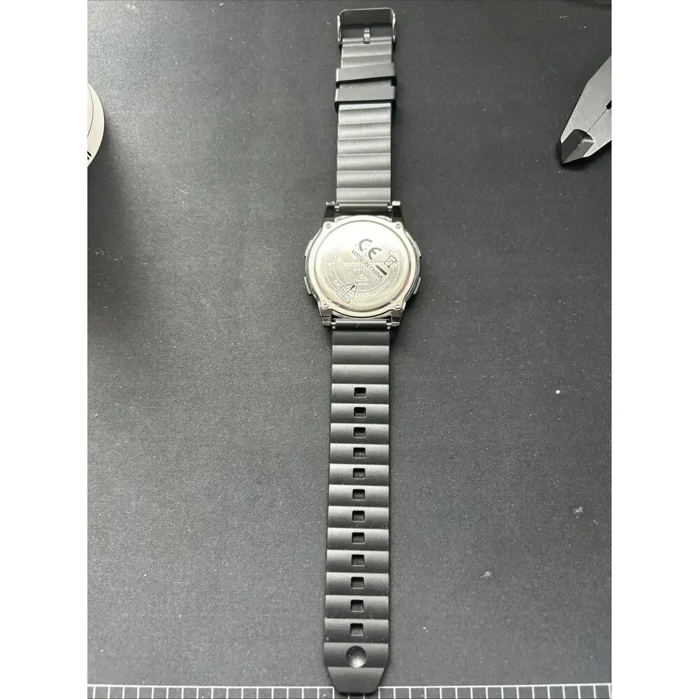 Golden Hour All Black Digital Watch